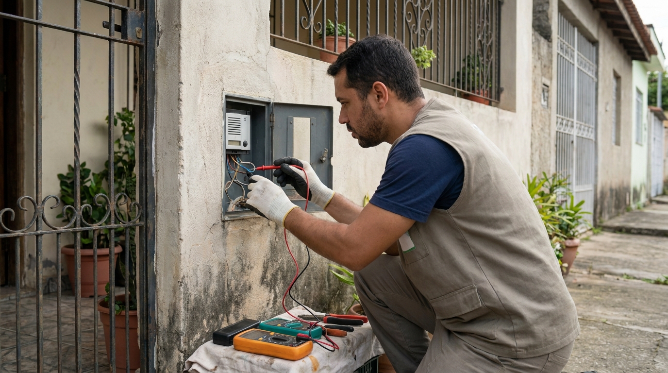 Conserto de Modelo Residencial em Acaiaca, Belo Horizonte‑MG