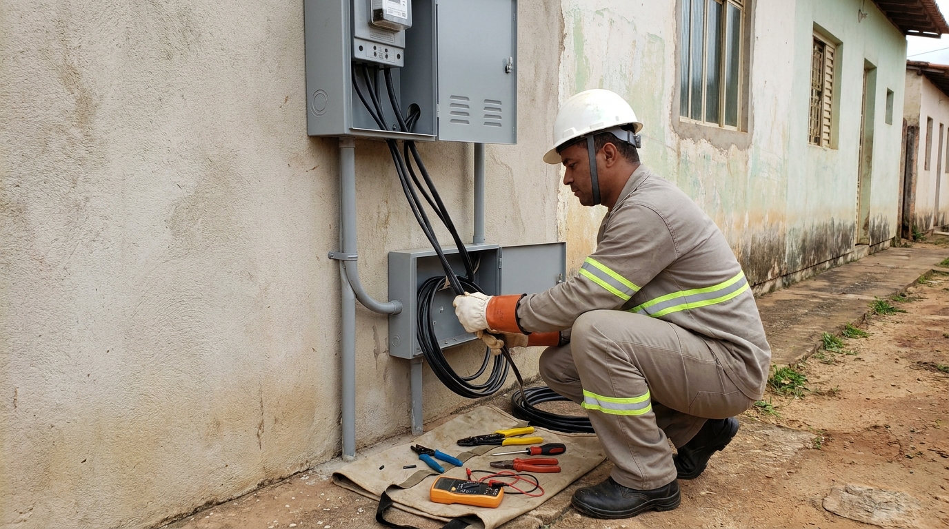 Regularização de Entrada de Energia na Santa Sofia, Belo Horizonte‑MG