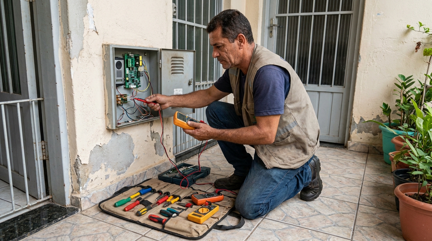 Troca de Fiação de Interfone em Acaiaca, Belo Horizonte‑MG