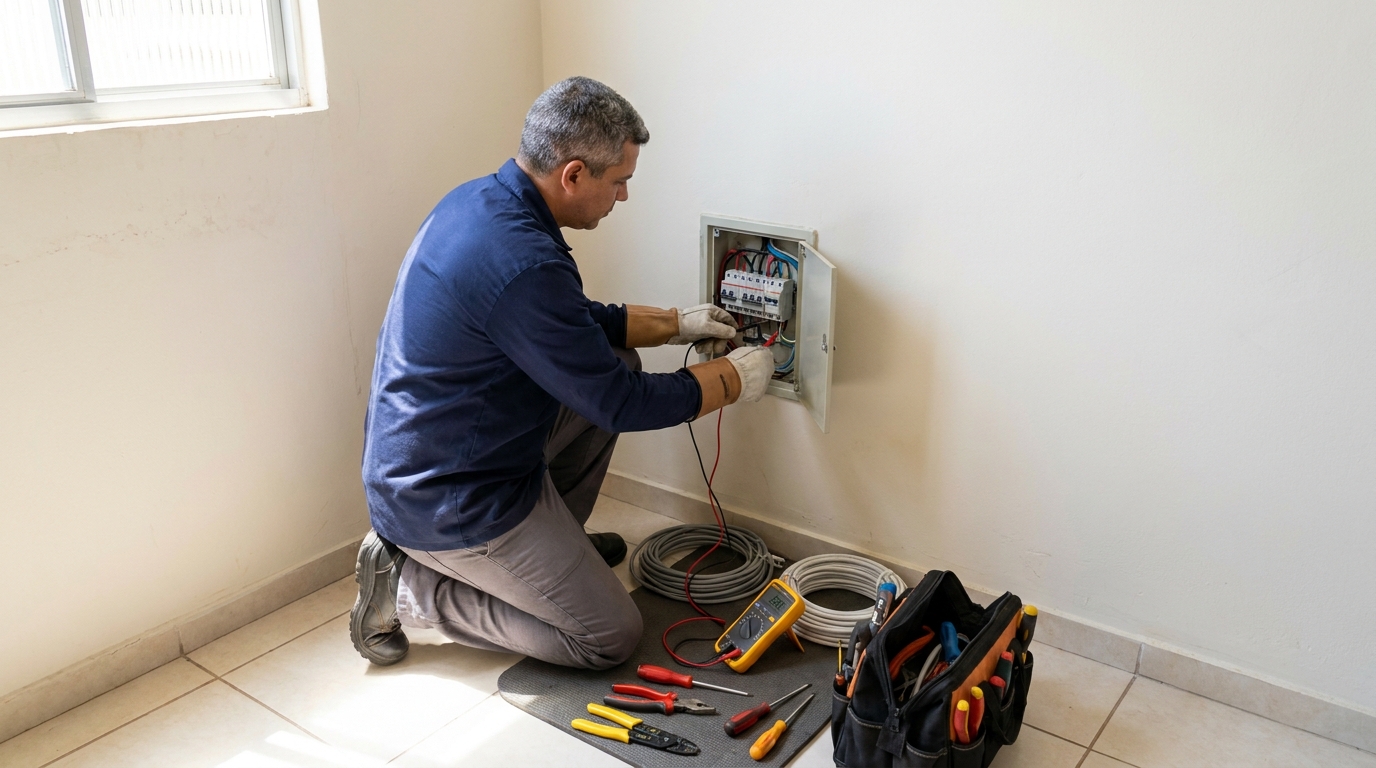 Troca de Fiação Elétrica em Olhos d’Água, Belo Horizonte‑MG