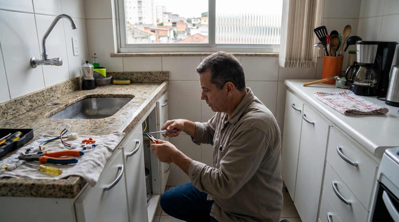 Troca de Torneira Elétrica na Santa Sofia, Belo Horizonte‑MG